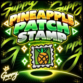 BBS: Pineapple patch stamp