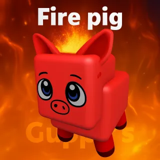 MM2: Fire pig (pet)