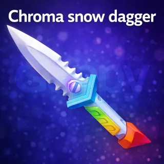 MM2: Chroma snow dagger