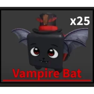 MM2: Vampire bat medium bundle (25)