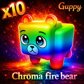 MM2: X10 Chroma fire bear bundle