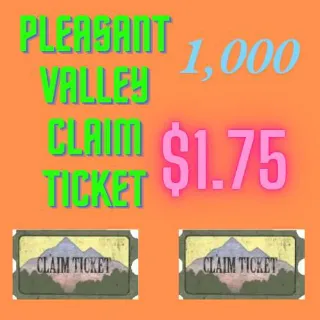 Cheap Claim Ticket