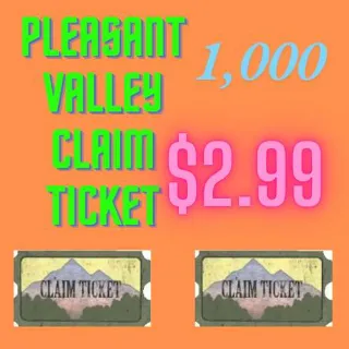 Cheap Claim Ticket