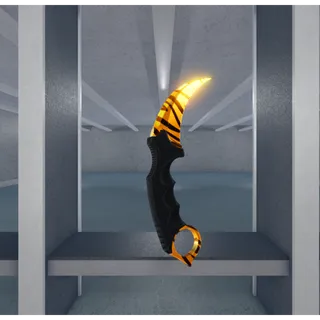 CHEAPEST sniper duels SI Tiger Karambit Knife