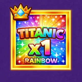  X1 Raimbow Titanic Pet | Fast Delivery