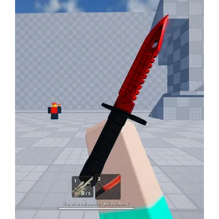  CHEAPEST MC CRIMSON WEB  Bayonet sniper duels knife