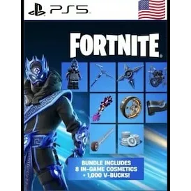 Fortnite Cobalt Star USA Bundle + 1000 V-Bucks PS5 PSN