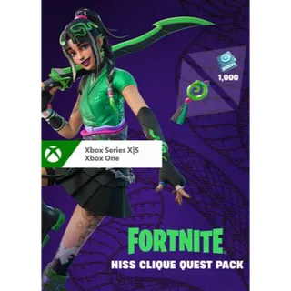Fortnite - Hiss Clique Quest Pack XBOX