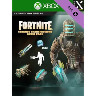 Fortnite Strange Transmissions Quest Pack Xbox