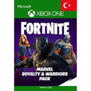 Fortnite - Marvel Royalty & Warriors Pack Turkey Xbox
