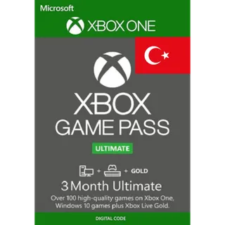 Xbox Game Pass Ultimate 3 Months Turkey