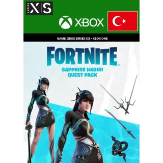 Fortnite - Sapphire Hagiri Quest Pack Turkey 