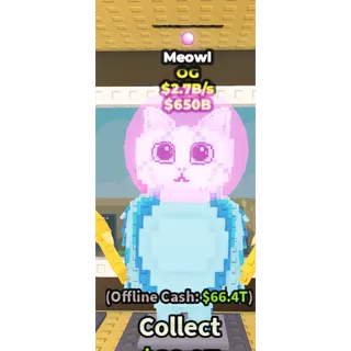 Dia Meowl bubblegum 2.7b