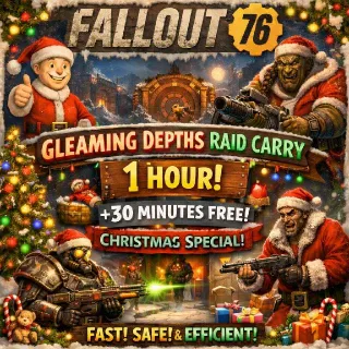 1 Hour Raid Carry Xmas Special Gleaming Depths
