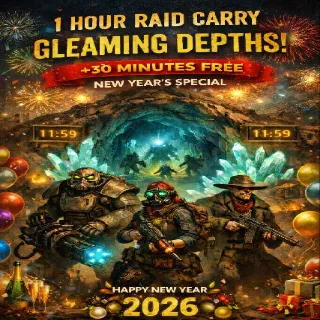 1 Hour Full Raid Carry New Years Special Gleaming Depths