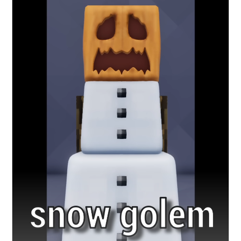 Limited | YBA Snow Golem - Game Items - Gameflip