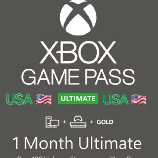 Xbox Ultimate 1 Month  USA KEY🇺🇲🇺🇲