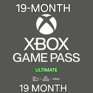 19 Month Ultimate Xbox Game Pass