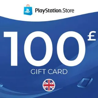 £100,00 PlayStation Store UK