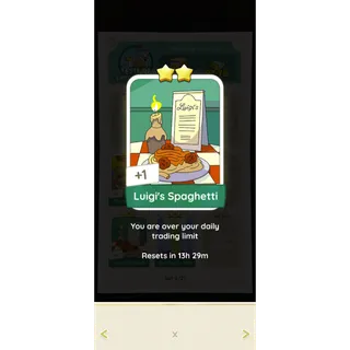 Monopoly go  luigi's spaghetti 