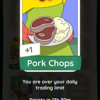 Monopoly Go Pork Chops