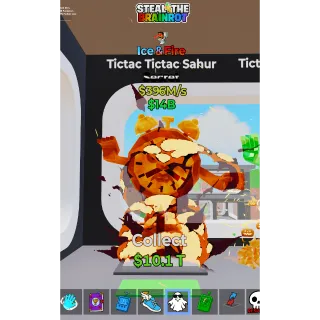 Ice & Fire Tictac Sahur w/ Skibidi