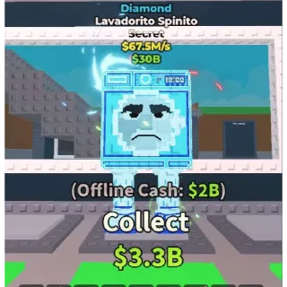 🌟Dimond Lavadorito Spinito 67.5m🌟