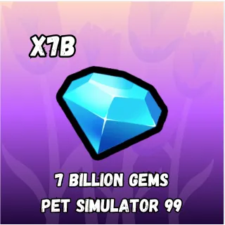 Pet Simulator 99 Gems 7B
