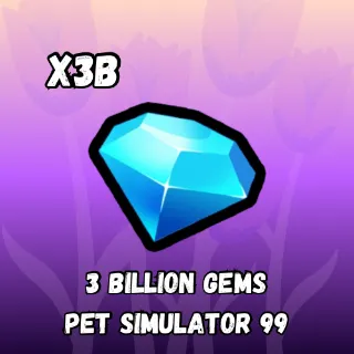Pet Simulator 99 Gems 3B
