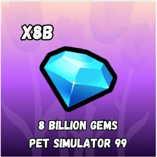 Pet Simulator 99 Gems 8B