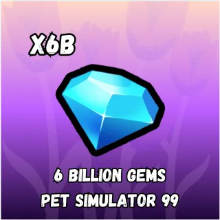Pet Simulator 99 Gems 6B