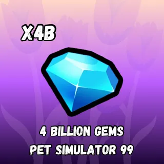 Pet Simulator 99 Gems 4B