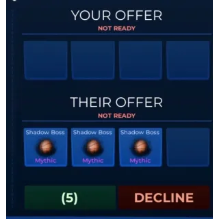 ◼️Shadow Boss◼️ Effect Basketball Legends