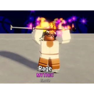 🔥Rage Emote🔥 Basketball Legends