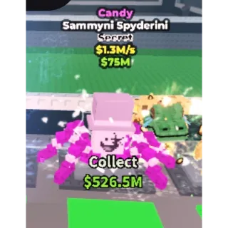 🍭Sammyni Spyderini🍭  Steal A Brainrot