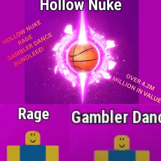 Basketball Legends BUNDLEE‼️‼️ GAMBLER, RAGE, HOLLOWNUKE