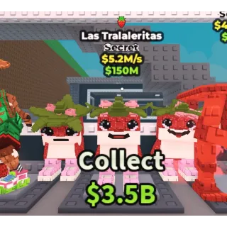 🍓Las Tralaleritas🍓  Strawberry Mutation Steal A Brainrot