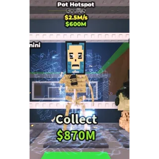 📲Pot Hotspot📲 Steal A Brainrot