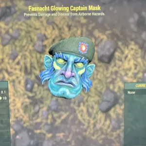 Glowing Captain Mask