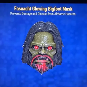 Glowing Bigfoot Mask