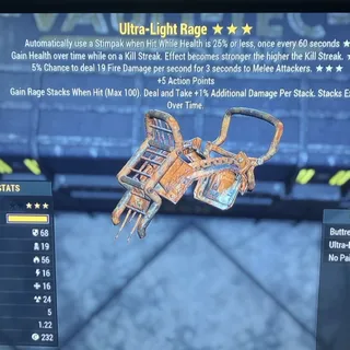 Ultra-Light Rage Armor