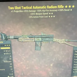 TS Radium Rifle 25/25