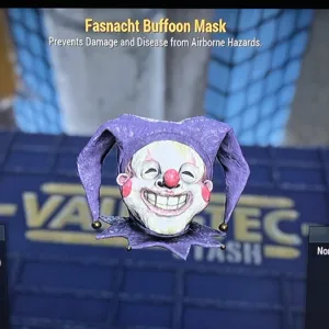 Fasnacht Buffoon Mask