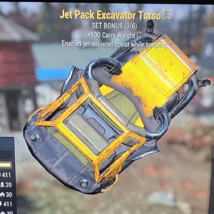 Jet Pack Excavator Torso