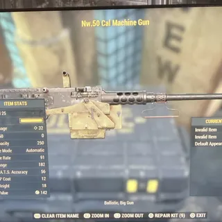 NW .50 Cal Max Invalid