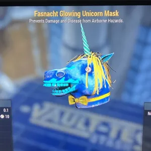 Glowing Unicorn Mask