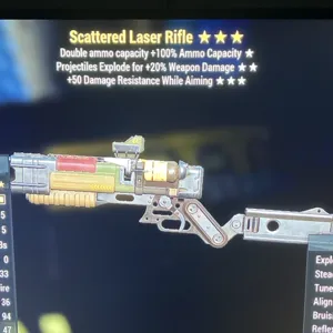 D E Laser Rifle