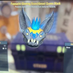 Glowing ScorchQueen Mask