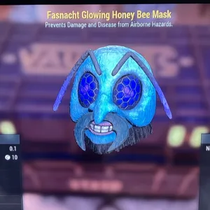 Glowing Honey Bee Mask