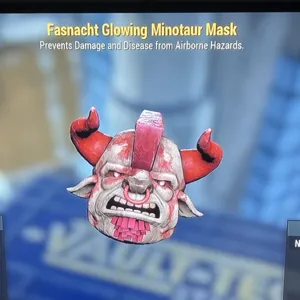 Glowing Minotaur Mask